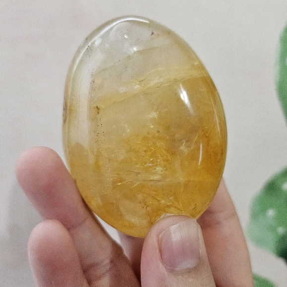 golden healer palm stone - Picture 2 of 6